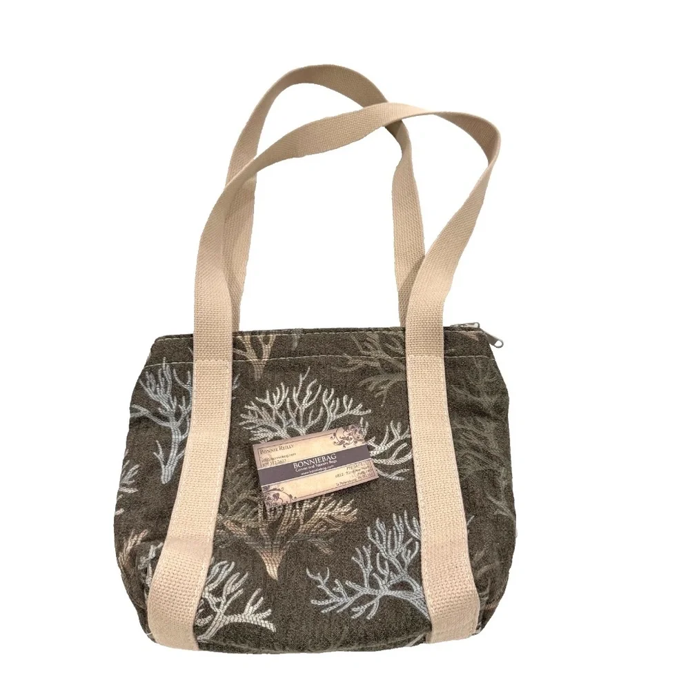Bonniebag Handcrafted Beachy Canvas/Tapestry; Shoulder Bag/Purse 12